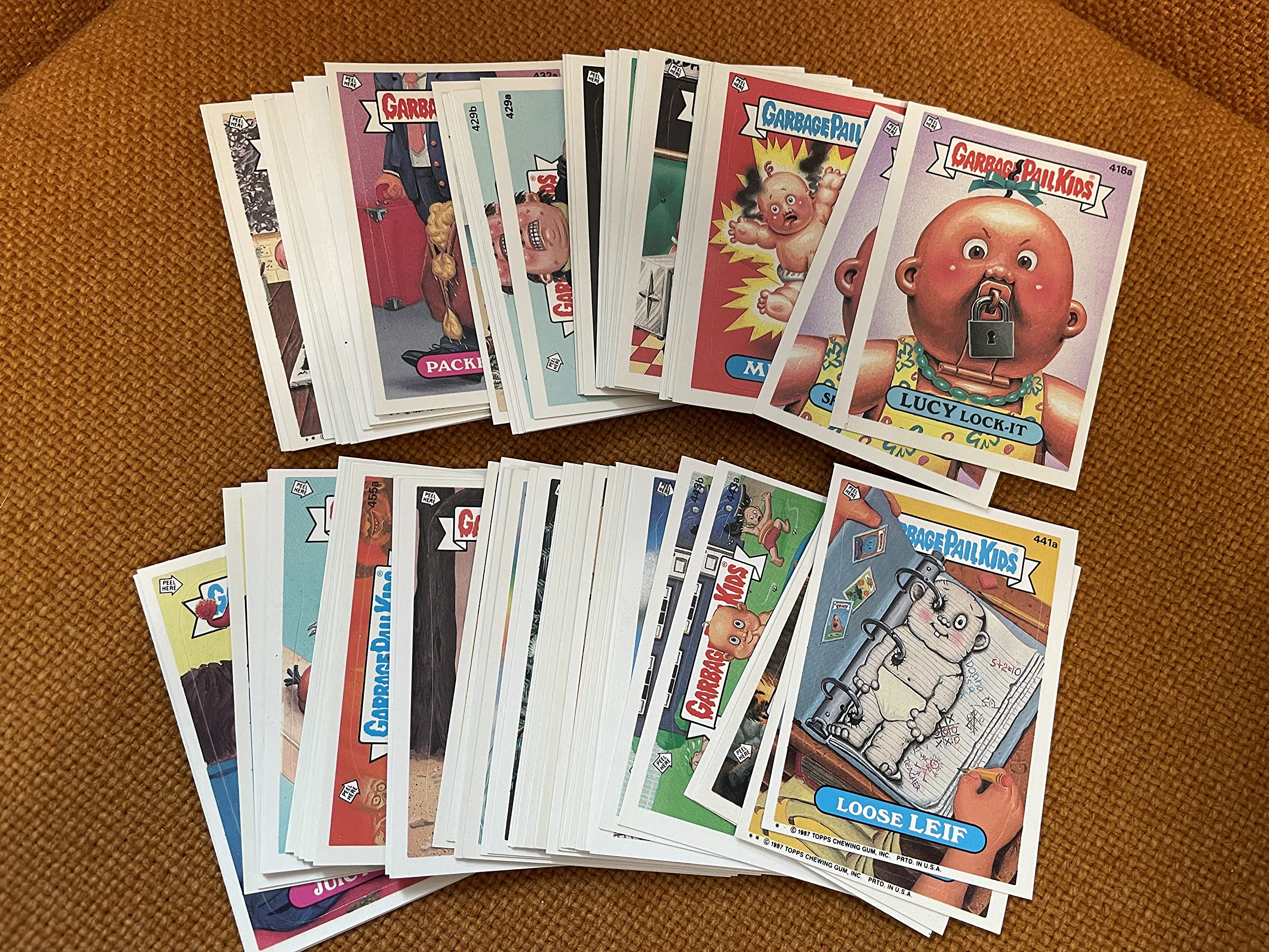 Amazon.com: 1987 Topps Garbage Pail Kids Original 11th Series 11